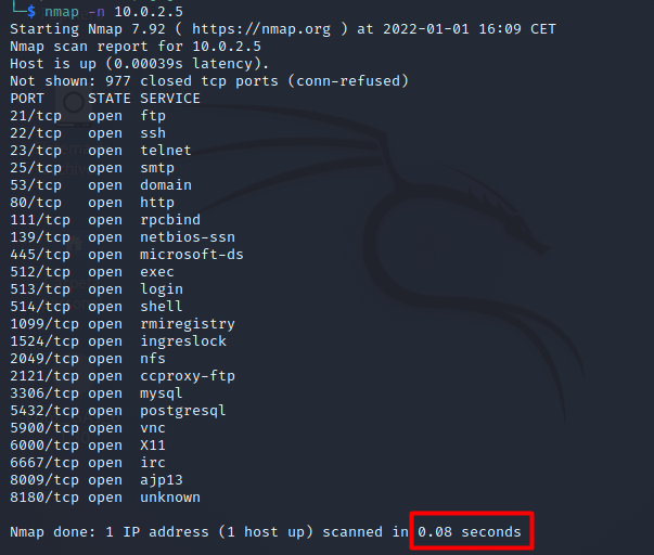 nmap n